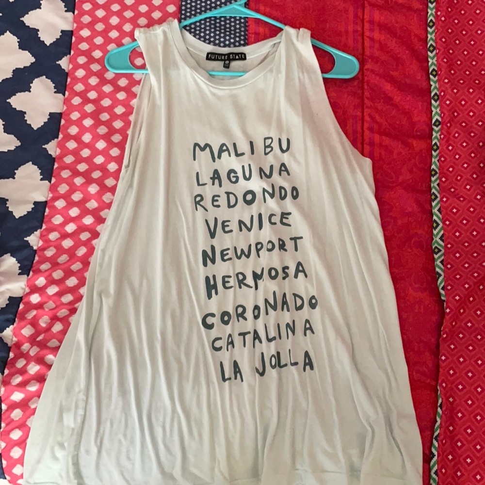 Future State Size M California beaches tank!